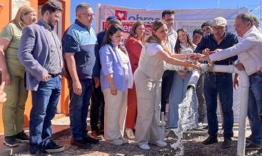Emergencia Hídrica: El Gobierno Provincial Inaugura una perforación en el aniversario de la ciudad de Chepes