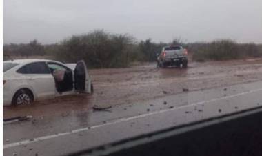 Una persona fallecida y tres heridas por colisión entre dos vehículos en Ruta 74