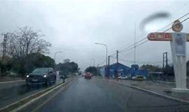 Chepes: registro de lluvias en el Dpto. Rosario Vera Peñaloza - 08/10/2024