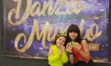 Dos bailarinas de la Academia Aamaal de Chepes obtuvieron excelentes resultados