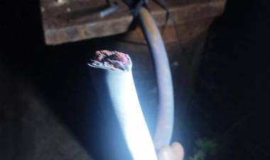 Chepes: Manipularon y cortaron cables de alta tensión en los Pozos San Carlos