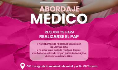 Chepes: Abordaje Médico del Secretaría de Salud Municipal en el CIC