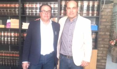 Elecciones del Consejo de Abogados: Visita de integrantes de la lista “Celeste y Blanca”