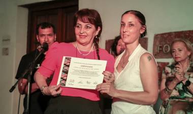 Artesana local reconocida a nivel provincial 