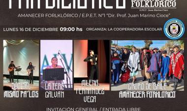 Chepes: 1º Festival de las tradiciones organizado en la E.P.E.T. Nº1