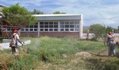 UNLaR Sede Chepes: reacondicionamiento y limpieza del predio