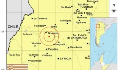 Fuerte temblor en Catamarca se percibió en La Rioja