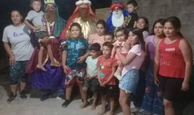 Ulapes: Policías celebraron Día de Reyes en San Solano