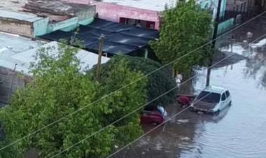 Chamical: 70 familias afectadas por el desborde del río y lluvias intensas