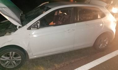 J.U.R. VI° Comisaria Distrito de Ulapes: Accidente de tránsito sobre ruta Nº79