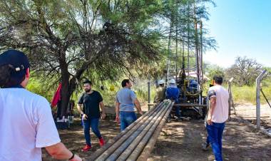 Importantes obras hídricas en Rosario Vera Peñaloza