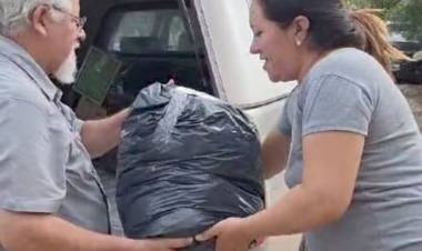 La comunidad de Chepes se solidarizó con las familias damnificadas de Chamical