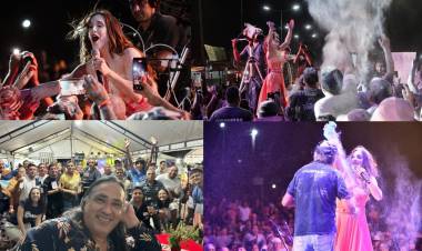 Soledad y Sergio Galleguillo llenaron de algarabía la segunda noche de La Chaya