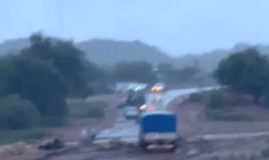 Vialidad Nacional normalizó la ruta de ingreso a Guandacol