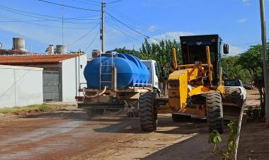Chepes: Avanzan los trabajos en el Barrio Niño Alcalde