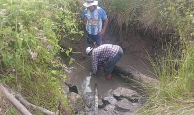 Sondeo y excavación de pozos balde en Sierra de las Minas