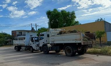Chepes: Continúan las tareas de limpieza en instituciones educativas