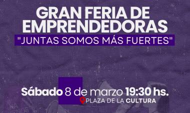 8M: el municipio dio a conocer la agenda por el Día Internacional de la Mujer