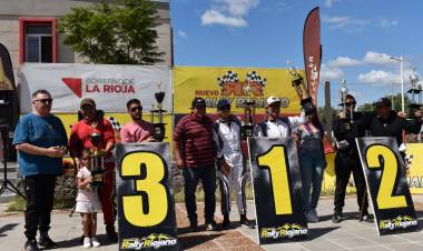 Chepes: Premiación del Rally Riojano en el Dpto. Rosario V. Peñaloza