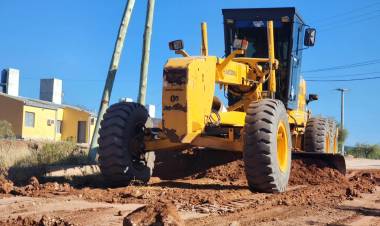 Chepes: Trabajos de linpieza y refacción en barrios de la ciudad