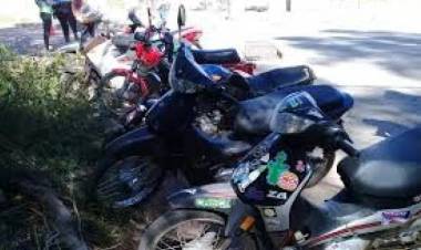 Chepes: Se retuvieron 30 motocicletas por falta de documentación y del casco protector
