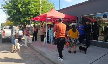 Chepes: jornada de cuidado animal en el Barrio Solidaridad