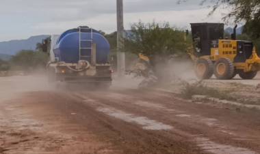 Barrio El Alto: seguimos trabajando en nivelación y arreglos de calles