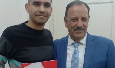 El Dr. Catriel Urbano fue designado para prestar servicios en su pueblo natal