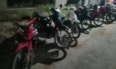 Chepes: Motos retenidas por infracciones durante el fin de semana