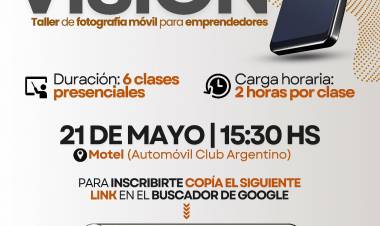 Taller de Fotografía Móvil para emprendedores que quieren potenciar sus redes