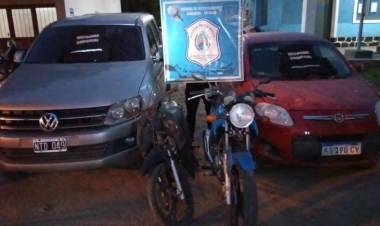 Operativo en Olta: secuestran 5 vehículos con pedidos de captura por robo y adulteración
