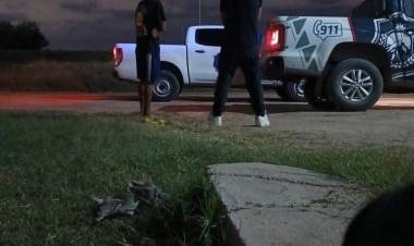 Ruta 38: un joven fue asaltado y desnudado por completo en plena madrugada