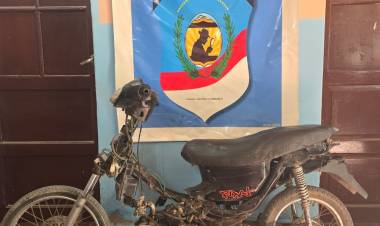 Recuperan motocicleta robada en Chepes tras rápida intervención policial