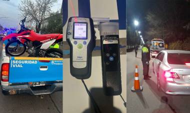 Nuevos montos por alcoholemia y falta o mal uso del casco