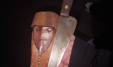 Chepes: detienen a una mujer por amenazas con cuchillo, relacionado con incidente previo