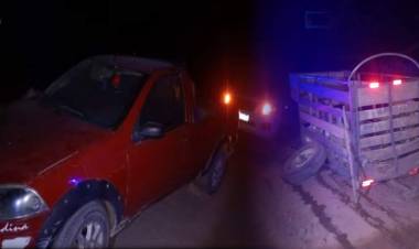 Chepes: dos adultos mayores hospitalizados tras un choque en Ruta Provincial 29