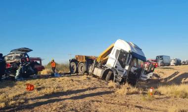 Grave siniestro vial se registró este domingo por Ruta 38