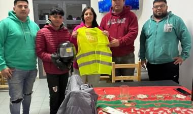 Malanzán y Portezuelo: entregan elementos de protección