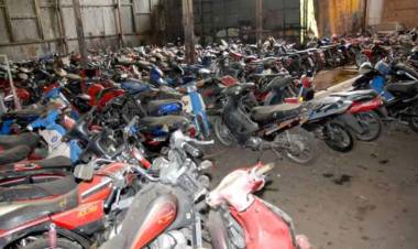 Chepes: más de 100 motos retenidas por falta de documentación