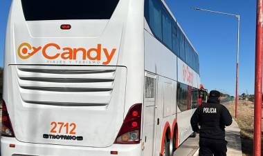 Chepes: pasajero sufrió una emergencia médica durante un control policial