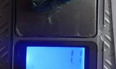 Demoran a un joven por tenencia de marihuana en plaza de Ulapes