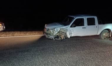 Milagro: triple colisión en Ruta Nacional 77 deja vehículos dañados y conductor con alcoholemia positiva