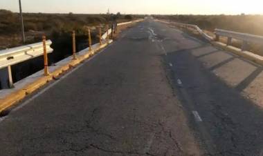 Chepes: solicitan a Vialidad Nacional la reparación urgente del puente de Ruta Nº 141