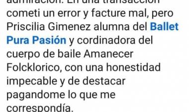 Chepes: Una Joven devuelve lo no que no era de ella a comerciante local