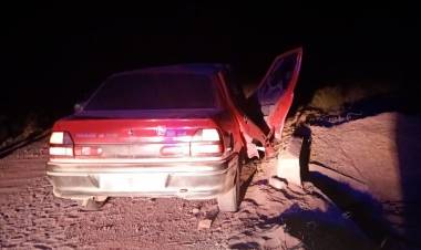 Accidente en Ruta 31: un auto chocó contra un puente al esquivar un perro