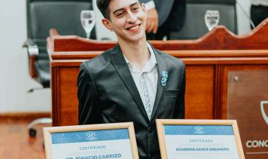 Premian a Ignacio Carrizo por impulsar la cultura y la inclusión a través de la danza
