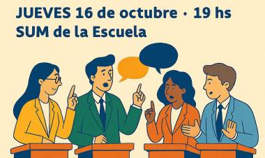 La Escuela Normal “Juan Facundo Quiroga” organiza debate con candidatos a diputados