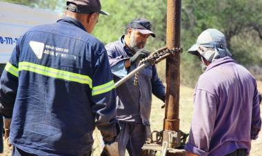 Pozos San Carlos: recambio de electrobomba principal y restablecimiento del servicio de agua