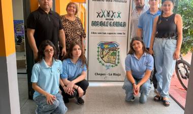 Chepes: Alumnos de Maestro Mayor de Obras entregan relevamiento de rampas a Desarrollo Social