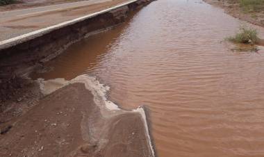 Vialidad advierte estado de peligro en Ruta 141 en Chepes